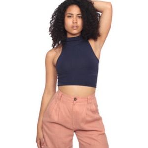 American Apparel Turtleneck Crop top